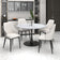 Zircon/Kensington Five-Piece Dining Set