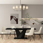 Noir/Kismet Seven-Piece Dining Set