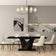 Noir/Kismet Seven-Piece Dining Set