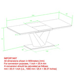 Noir/Kismet Seven-Piece Dining Set