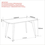 Lionheart/Ebony Five-Piece Dining Set