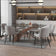 Aurora/Blanco Seven-Piece Dining Set