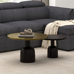 Amour Two-Piece Round Coffee Table Set