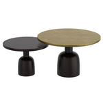 Amour Two-Piece Round Coffee Table Set