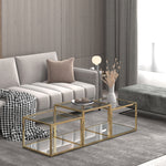 Chateau Three-Piece Multi-Tier Coffee Table Set