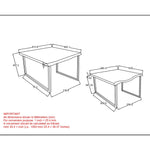 Jubilee Two-Piece Coffee Table Set