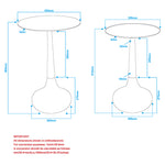 Sublime Two-Piece Accent Table Set