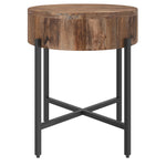 Blanc Round Accent Table
