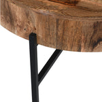 Blanc Round Accent Table
