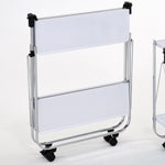 Tranquil Two-Tier Folding Bar Cart